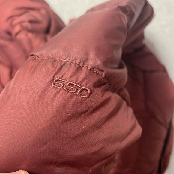 The North Face Jacket Womens Small Red Parka Puffer 550 Goose Down Hooded - Picture 14 of 15